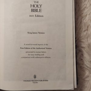 Thomas Nelson publishers Office 611 Kjv Bible Poshmark
